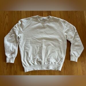 Todd Snyder x Champion Relaxed French Terry Sweatshirt Alabaster Medium
